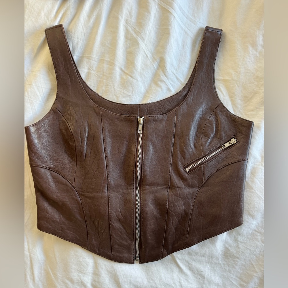Leather Corset